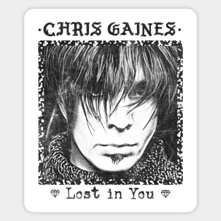 Chris Gaines // 90s Retro Punksthetic Fan Artwork Sticker